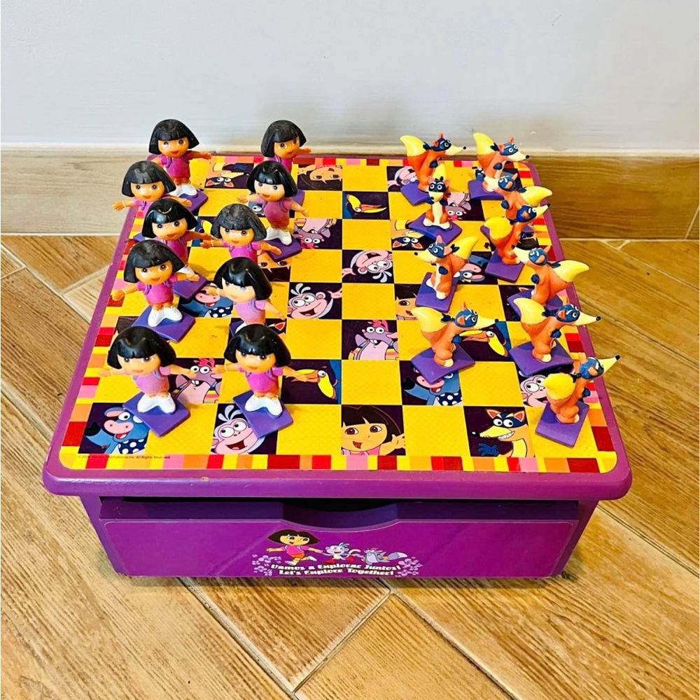 Dora the Explorer Checkers Game